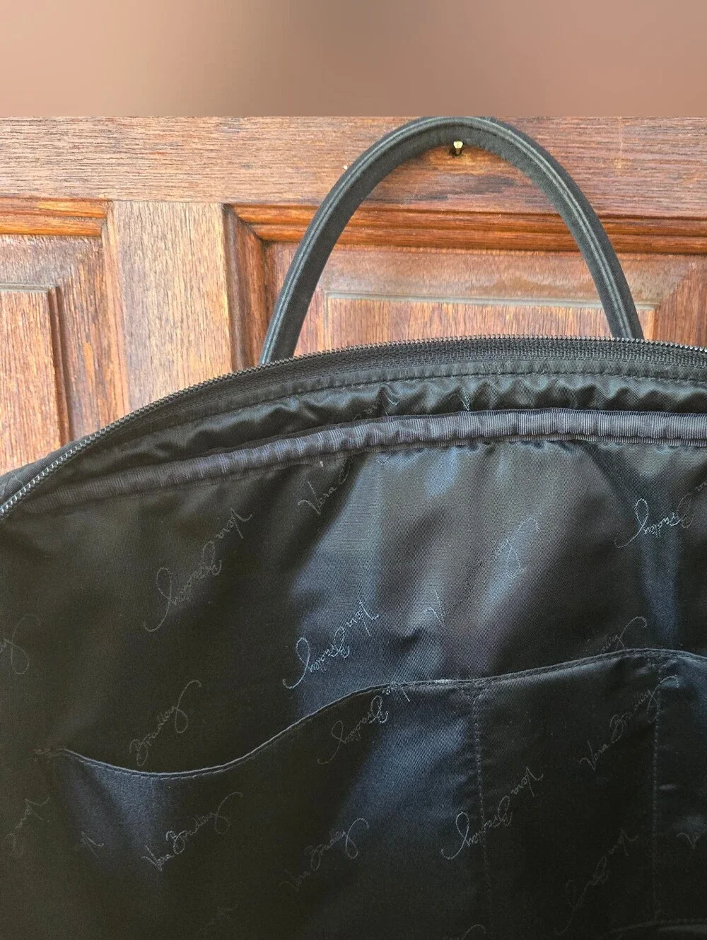 Vera Bradley Black Laptop Carrying Case